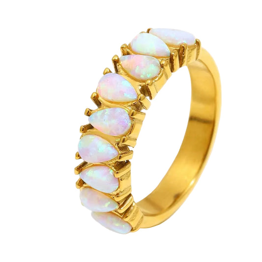The Eliza - Opal Ring