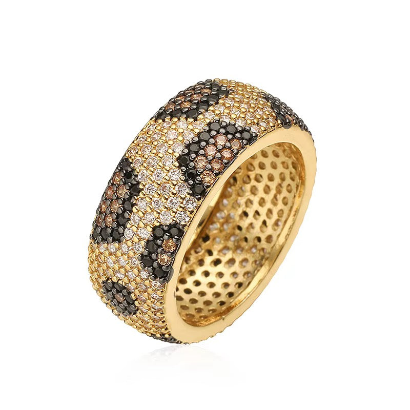 Cheetah Stacking Band Ring 🐆